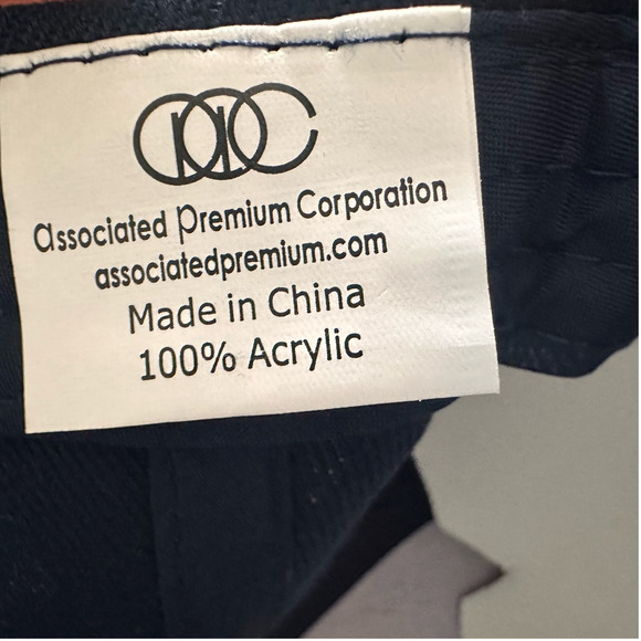 2016 FSL All Star Game Baseball Cap Fort Myers Miracle Fitted Hat Navy Blue Gray - Picture 6 of 7